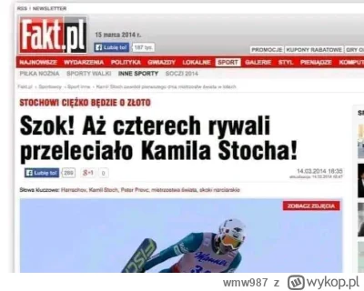 wmw987 - #skokinarciarskie #heheszki #kamilstoch #znalezionewsieci