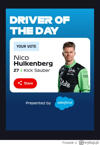 Frezzek - bohater, na którego nie zasługujemy 
#f1