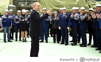 Kumpel19 - Putin wprowadził „podatek wojenny” dla 2,5 tys. rosyjskich firm

Prezydent...