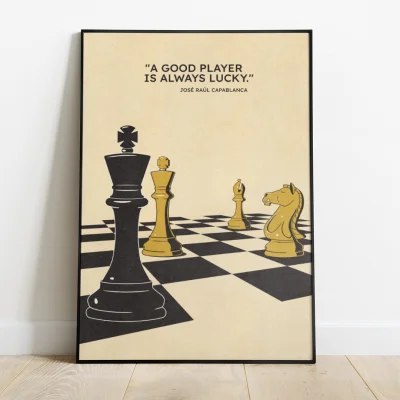 WestPomerania - Hejo. 

Mamy taką nową serię plakatów szachowych - na zdjęciu jeden z...