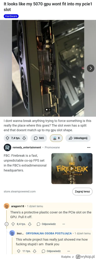 Ralphs - #pcmasterrace #komputery #z--------------a