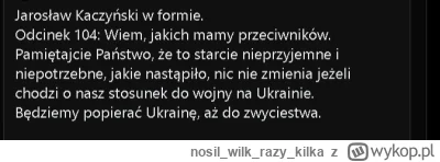 nosilwilkrazy_kilka - @JPRW: Już pokonał problemy które sam stworzył. Bezczelna nikcz...