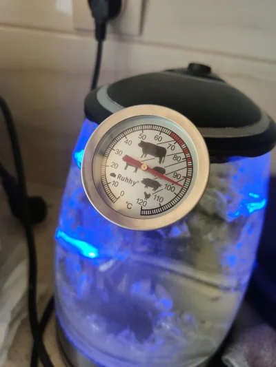 Drom - Czajnik z kontrolą temperatury własnej roboty typu termometr do mięsa, a wy da...