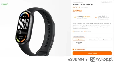 eSUBA94 - chyba pierwszy raz w dniu premiery nowej generacji mibanda nie trzeba czeka...