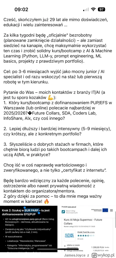 JamesJoyce - #programowanie #naukaprogramowania #sztucznainteligencja #it #pracait