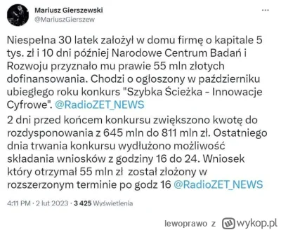 lewoprawo - Trzeba było przesunąć termin składania dokumentów, bo jakiś Brajanek sios...