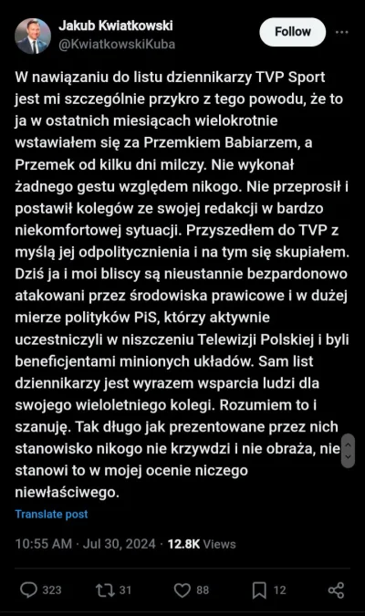 lepaq - Zamiast przyznać się do błędu, syndrom "oblężonej twierdzy" i próba grania do...