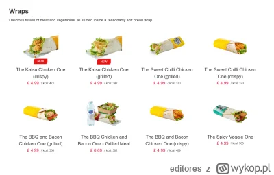 editores - @kendziu666: McDonalds na swojej stronie podaje inne ceny.