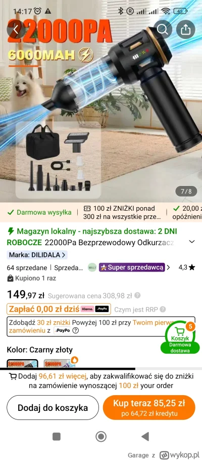 Garage - @Catmmando ja ostatnio taki kupiłem  https://share.temu.com/LF6B2Bkzz1B