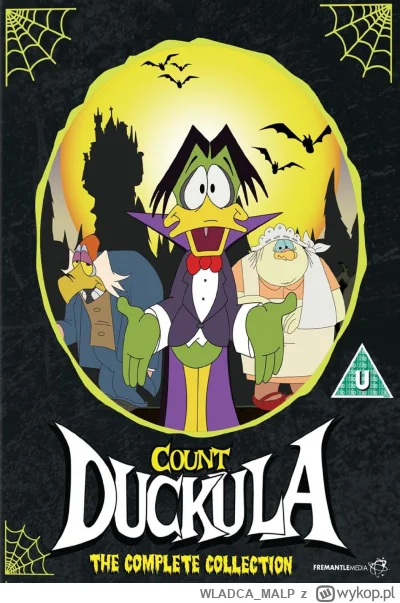WLADCA_MALP - 13/50 #wakacjezbajkami

Hrabia Kaczula - Count Duckula

Rok produkcji: ...