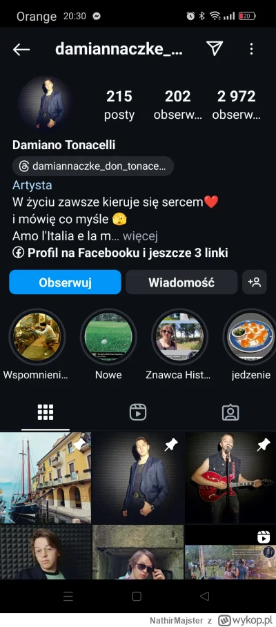 NathirMajster - #famemma  chłop się za policjanta na FB grupie buddy podawał xD