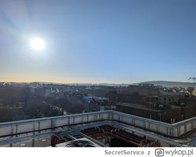 SecretService - #dublin #irlandia 
W końcu zaczyna grzać. Ale szron ciągle na dachu.