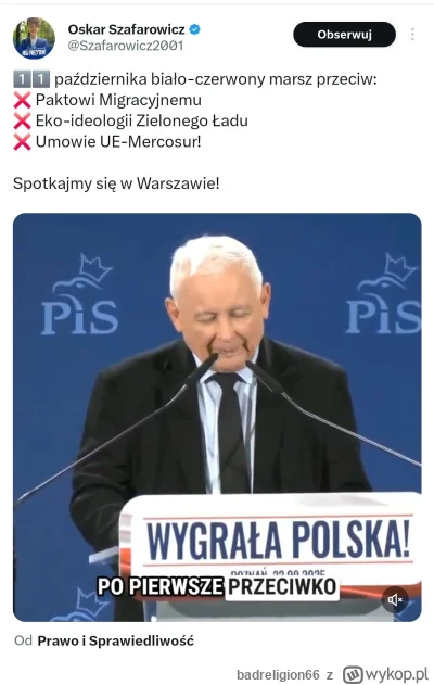 badreligion66 - #polityka Stary dobry PiS, będą protestować przeciwko samym sobie xD