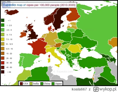 koala667 - @koala667: Gwałty, eurostat.