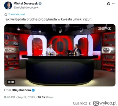 Quardoz - #kanalzero #polityka #bekazprawakow #bekazpodludzi #bekazpisu Widzę że Sysi...