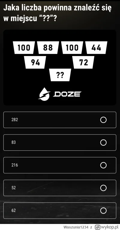 Waszunia1234 - #dozeenergy #budda #quizwanie  Kolejne pytanie z turnieju buddy