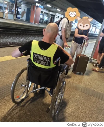 Kref3x - #przegryw to jest prawdziwy ochroniarz, dlatego mandona nie chcieli