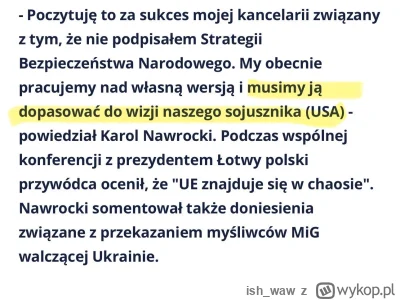 ish_waw - Musimy dopasować strategię bezpieczeństwa narodowego Polski do interesów am...