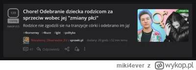 miki4ever - >Jak informuje Instytut Ordo Iuris...

Takimi slowami zaczyna sie nowe zn...