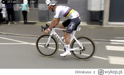 HHokuss - Co jak co ale Mathieu van der Poel zajebiście prezentuje sie na rowerze. Do...