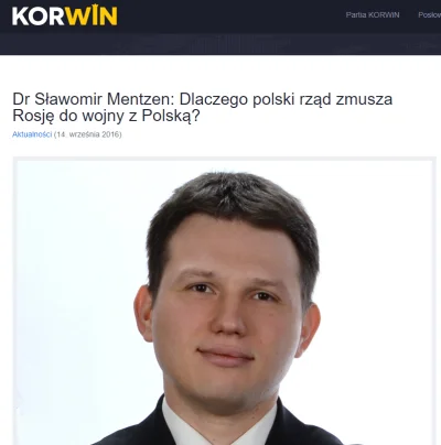 Normie_Lurker - Dlaczego ta "potężna" analiza geopolityczna pana Mentzena zniknęła ze...