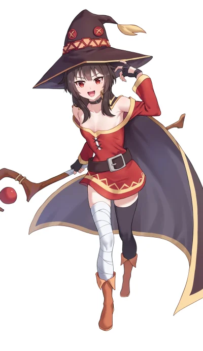 LatajacaPapryka512 - #anime #randomanimeshit #konosuba #megumin