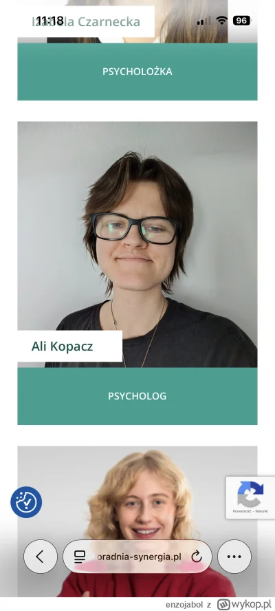 enzojabol - @mieszalniapasz Ali Kopacz z tego co widzę obecnie jest psychologiem xd w...