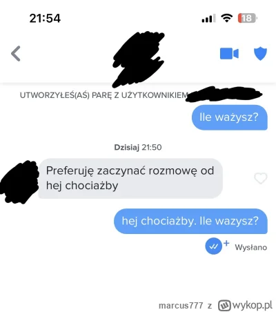 marcus777 - Czy jestem chuiem? #tinder #heheszki