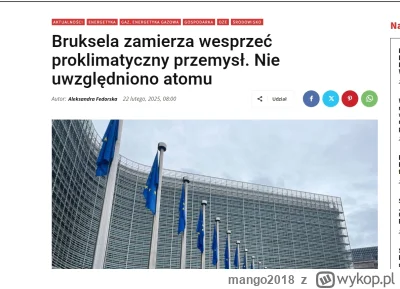 m.....8 - @Ivan_Sekal: 
Tylko widzisz, oni nie chcą stawiać na atom, a nawalić w chol...