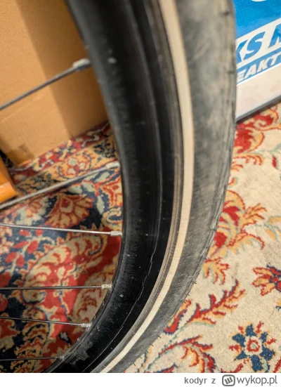 kodyr - #rowery #kolarstwo #bikepacking 

Ktoś wie co mogło się podziać z obręczą? Dz...