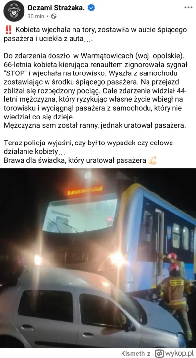 Kismeth - P-----c ma płeć. Tutaj 66-letnia baba chciała zabić męża przy pomocy pociąg...