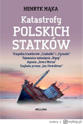 mokry - 540 + 1 = 541

Tytuł: Katastrofy polskich statków
Autor: Henryk Mąka
Gatunek:...