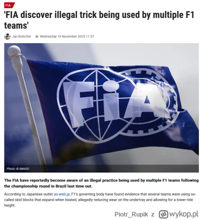 Piotr_Rupik - McLarenuchy na ostatnie dwa wyścigi z podniesioną deską na maksa będą w...