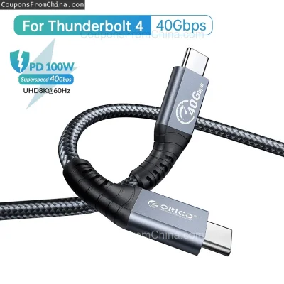 n____S - ❗ ORICO Cable 0.8m Thunderbolt 4 8K 60Hz Cable
〽️ Cena: 18.07 USD (dotąd naj...