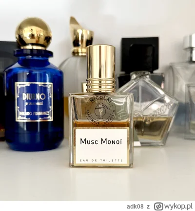 adk08 - Musc Monoi Nicolai Parfumeur Createur
Flakon 30ml - ubytek widoczny na zdjęci...