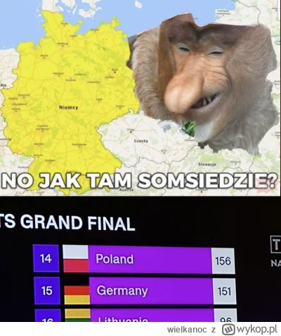 wielkanoc - Przynajmniej lepiej od Niemca ( ͡° ͜ʖ ͡°)  #eurowizja