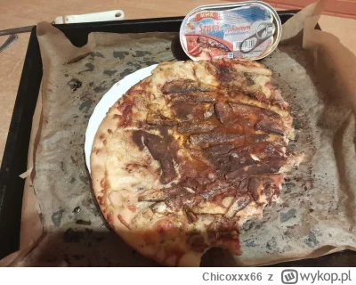 Chicoxxx66 - Pizza z rybą... Lepsza niż seks!

#oswiadczenie #pizza #ryby #jedzenie #...