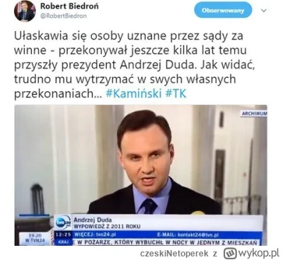 czeskiNetoperek - @imateapot: Tak tak. Kiedy profesor zmienia zdanie, to skundlenie. ...