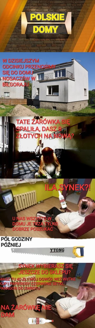 pawello321 - #konkursnanajbardziejgownianymemznosaczem #polskiedomy Jak się seria pod...