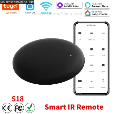 n____S - ❗ Tuya WiFi IR Remote Control
〽️ Cena: 4.56 USD (dotąd najniższa w historii:...
