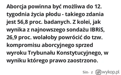 Sin- - @Aik32fr45yd: A pytałeś większości obywateli co o tym myślą? Bo tak sondaże ws...