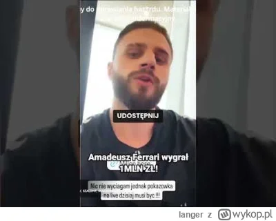 langer - #famemma #amadi
Milioner wraca do klatki?No kto by pomyślał, że scamadeusz ...