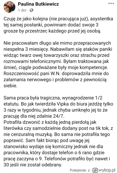 Polejmnie - Szok i niedowierzanie. Lewica traktuje ludzi jak śmieci. 
Przemoc psychic...