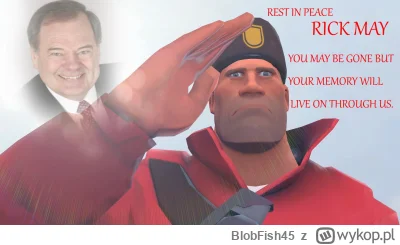 BlobFish45 - Wczoraj minęły 3 lata od śmierci Rick Maya, aktora głosowego żołnierza w...