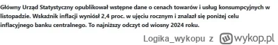 Logika_wykopu - Jak to jest, że za PISu była rekordowa inflacja spowodowana rozdawnic...