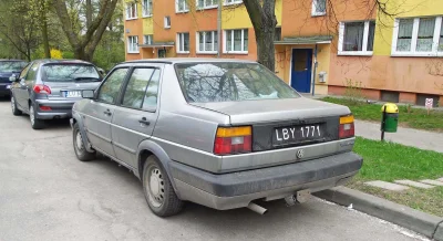 Wojtasz2005 - #czarneblachy Volkswagen Jetta już rzadkim widokiem na drogach