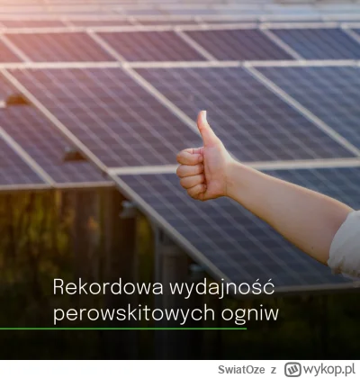 SwiatOze - 🥇Naukowcy z Narodowego Uniwersytetu Singapuru zademonstrowali tandemowe o...