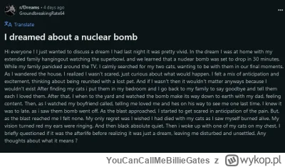 YouCanCallMeBillieGates - Ilu z was ostatnimi czasy miało sny o nuklearnej zagładzie?...