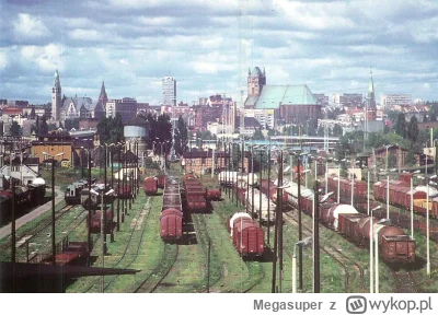 Megasuper - #szczecin 1995 #kolej