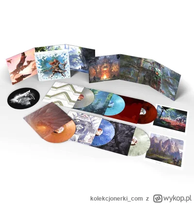 kolekcjonerki_com - Fizyczne wydania soundtracku z gry Horizon Forbidden West dostępn...